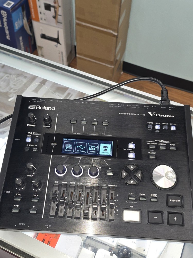 Roland TD-50 Drum Sound Module - Black