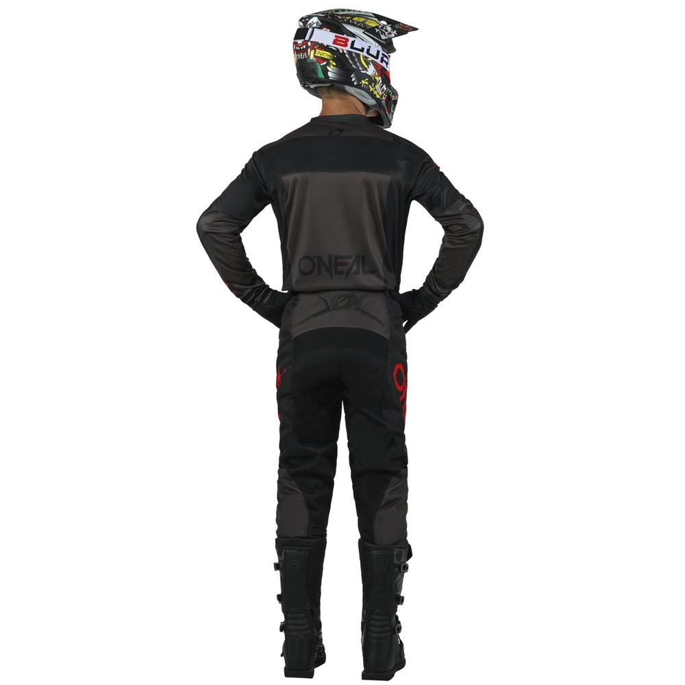 O'Neal Element Racewear Black / Grey / Red Pant Size 32 - E024-0832