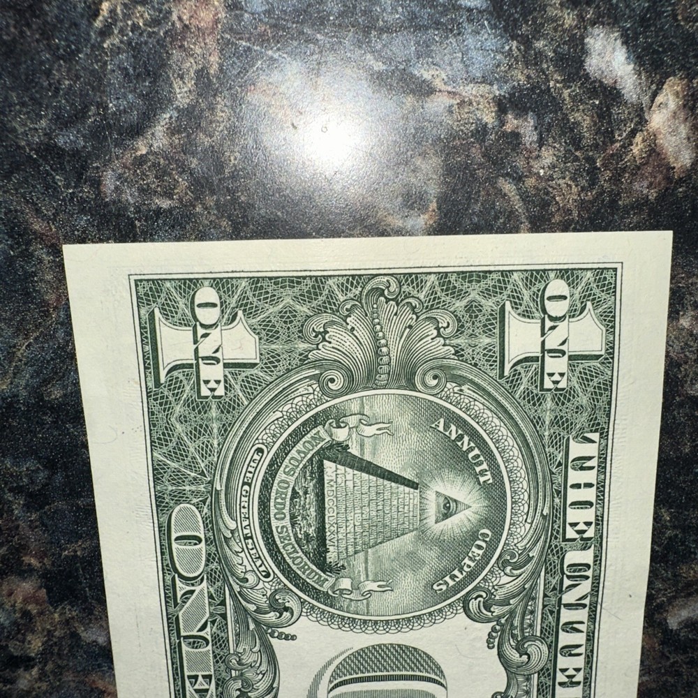 $1 Dollar Bill Error Print Series 2021