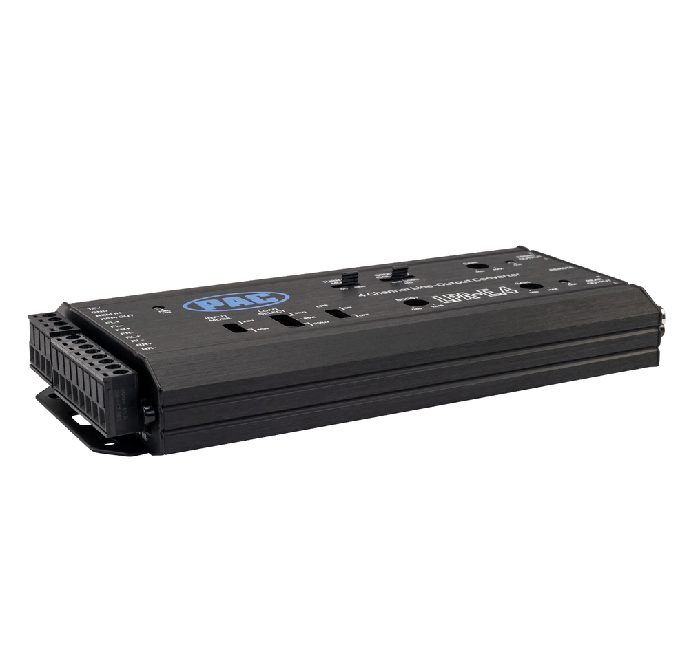 PAC LocPRO Advanced 4-CH Active Line Output Converter w/Remote Control LPA-E.4