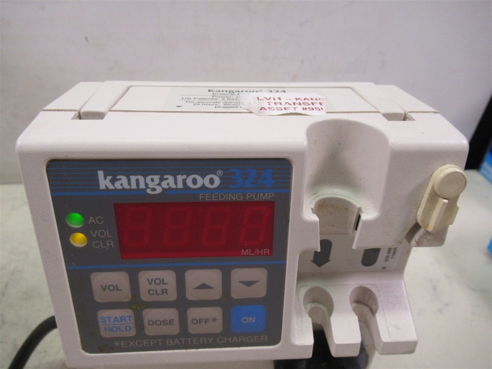 Tyco Kangaroo 324 Feeding Pump Portable Unit