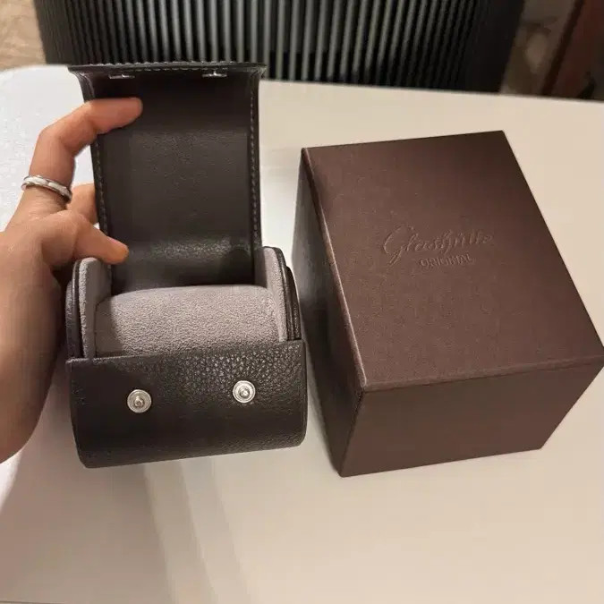 Glashütte Leather Watch Case Free Shipping