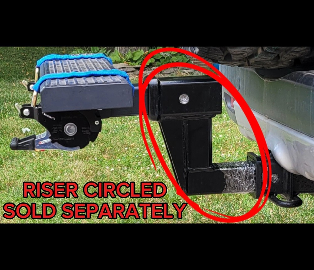 Hitch Mounted Double Electric Kick Scooter Carrier