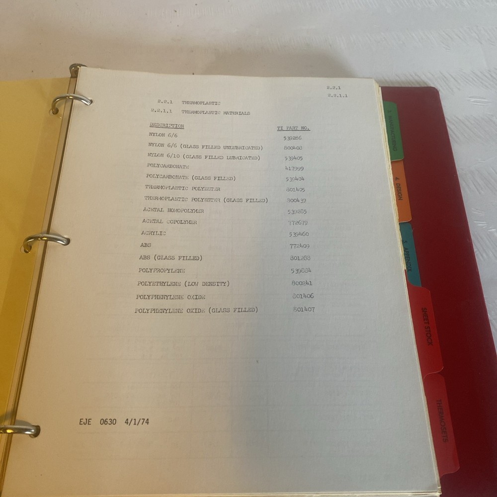 Texas Instruments Inc, Plastic Design Guide, 4/1/1974 ~ Manual