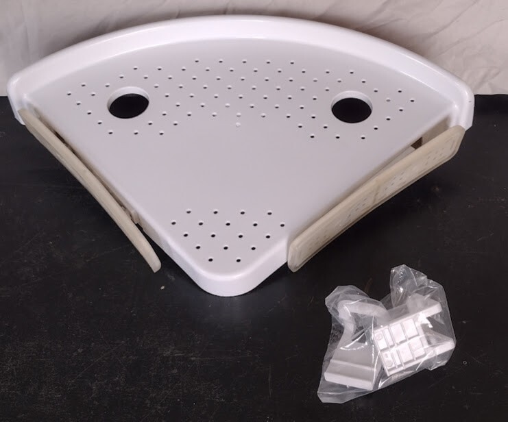 Corner Shower Shelf No Drill Necessary Suctions On