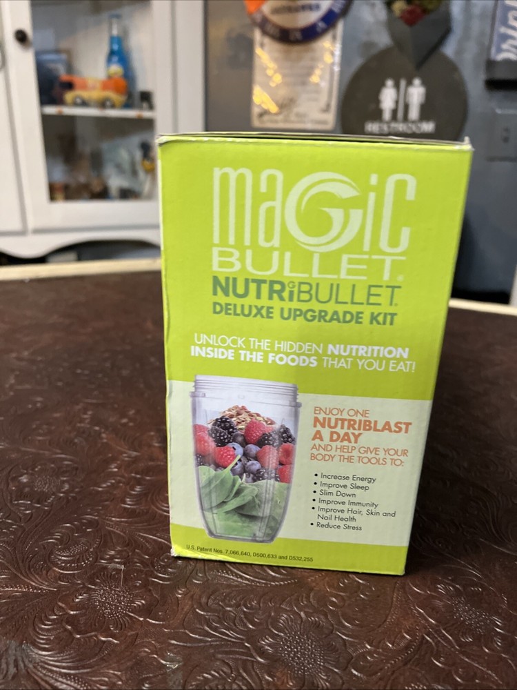 Magic Bullet Nutri Deluxe Upgrade Kit 5 Piece Nutrition Extractor Accessory