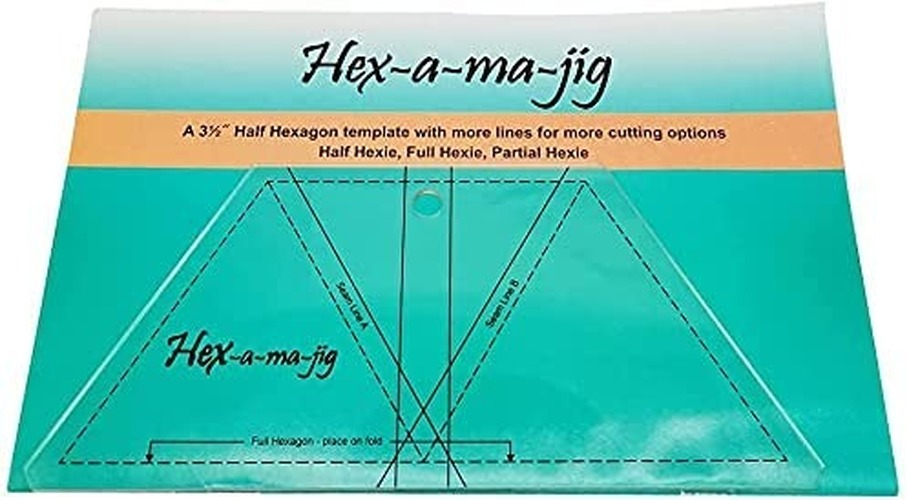 Hex-a-ma-jig Quilting Ruler Template