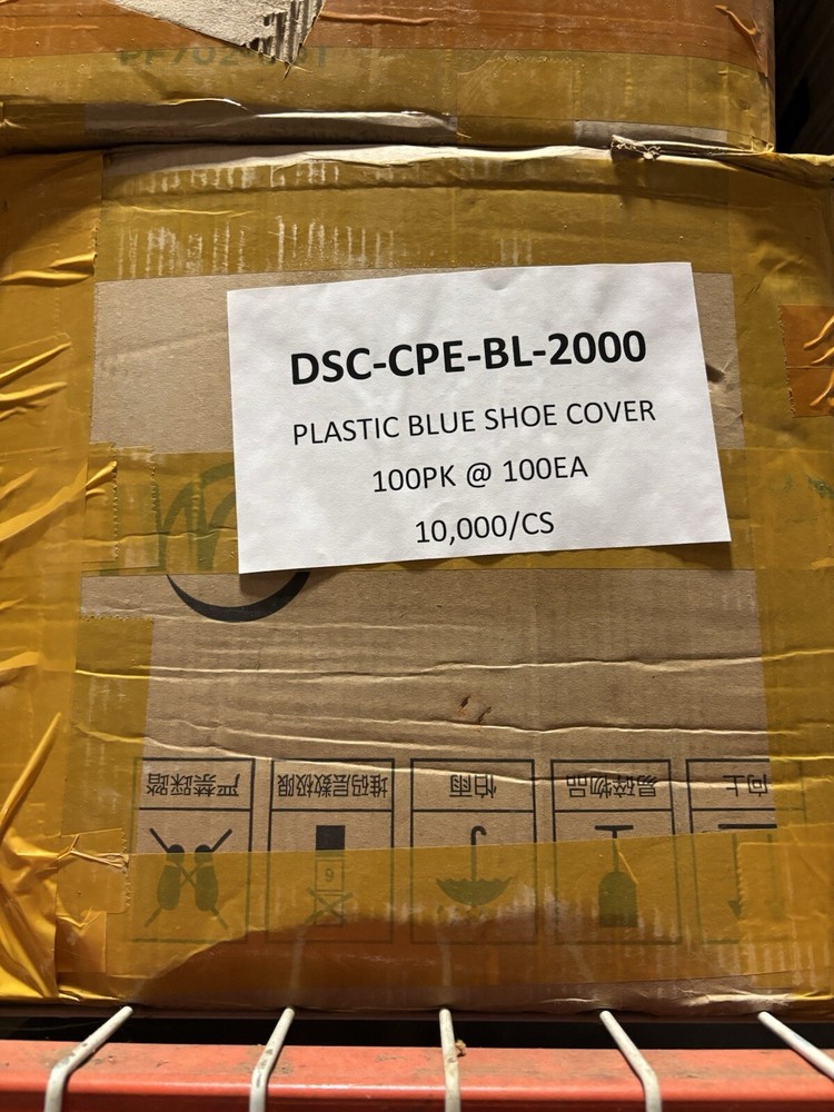 10000pcs - Disposable Blue Shoe Cover