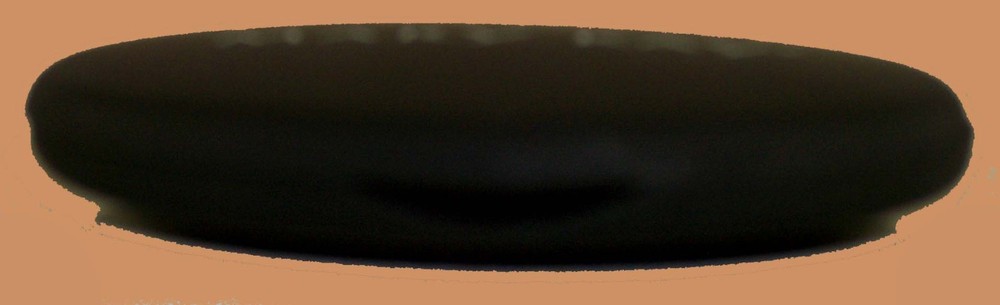 Mary Kay Double Mirror Compact Matte Black 2 1/2" Lightweight 1 oz Thin Slim