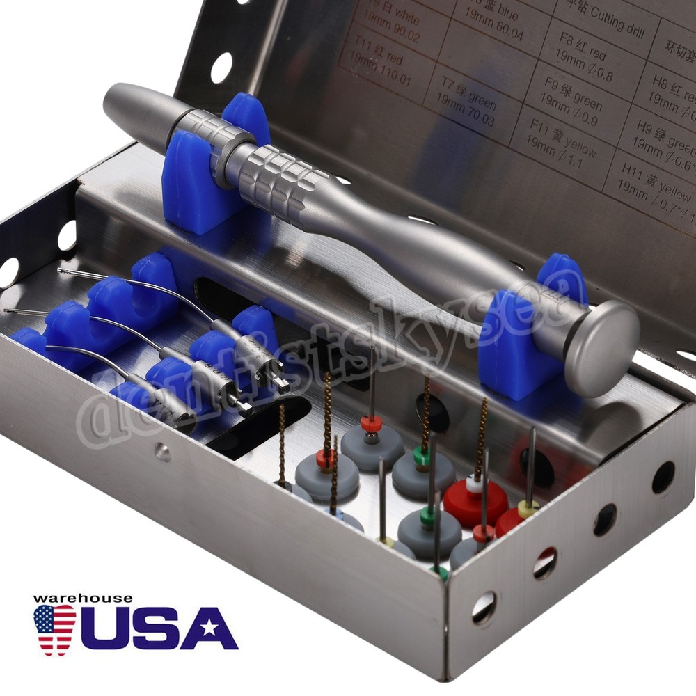 Dental Broken File Extractor Endodontic File Removal System Kits Endo Root Canal