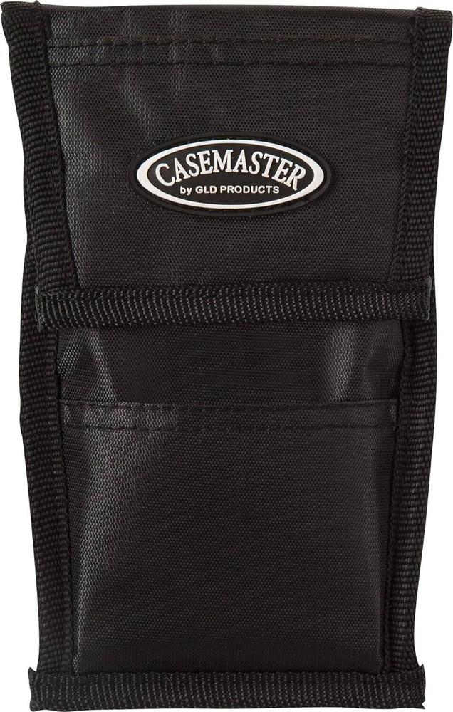 Casemaster Single Black Dart Case with Solid Plastic Insert and Flexible, Tough