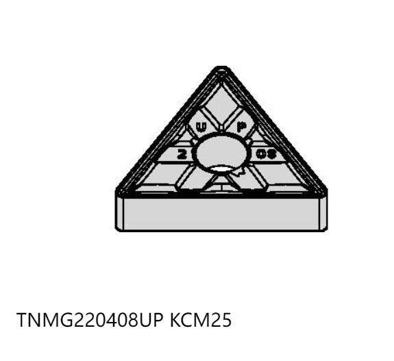 10   PCS  ORIGINAL  INSERTS    TNMG220408UP KCM25