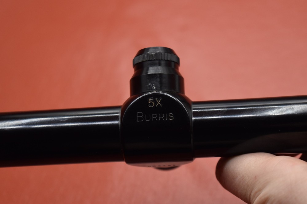 Burris 5x AO EER pistol scope gloss duplex