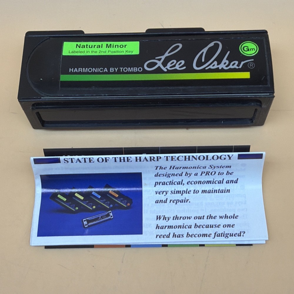 Lee Oskar Harmonica Natural Minor - G MINOR Gm