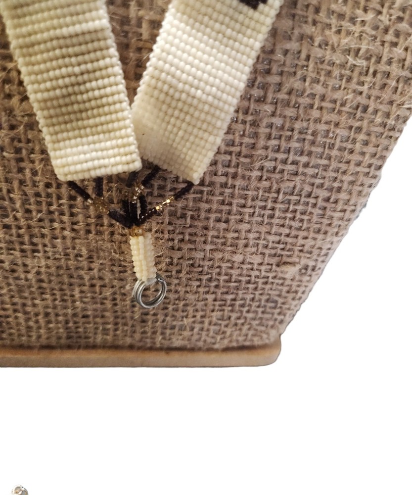 Beaded Land yards. Beige