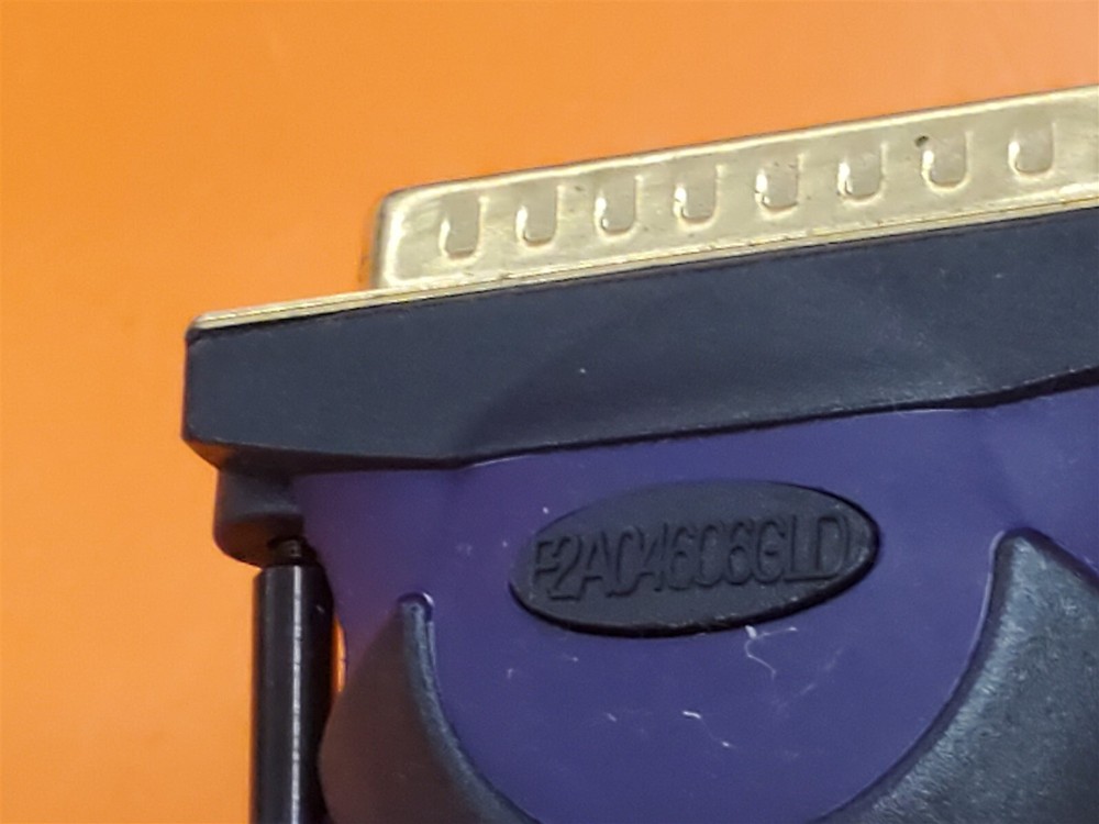 ⭐️⭐️⭐️⭐️⭐️ Belkin 6ft Black Parallel Cable F2A04606GLD