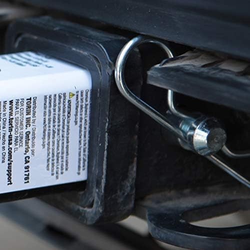 Zinc Plated 5/8" Hitch Pin for Secure Trailer Connection, Includes User Manual