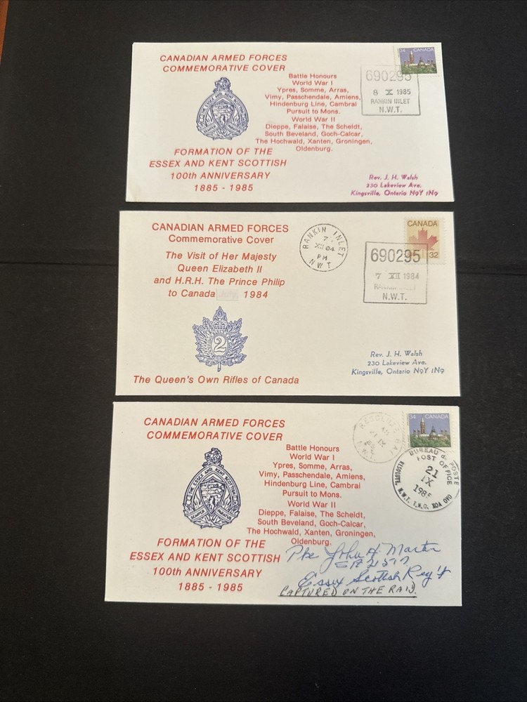 40x NWT / Arctic Canada Covers - Canadian Armed Forces incl Pilot Signed