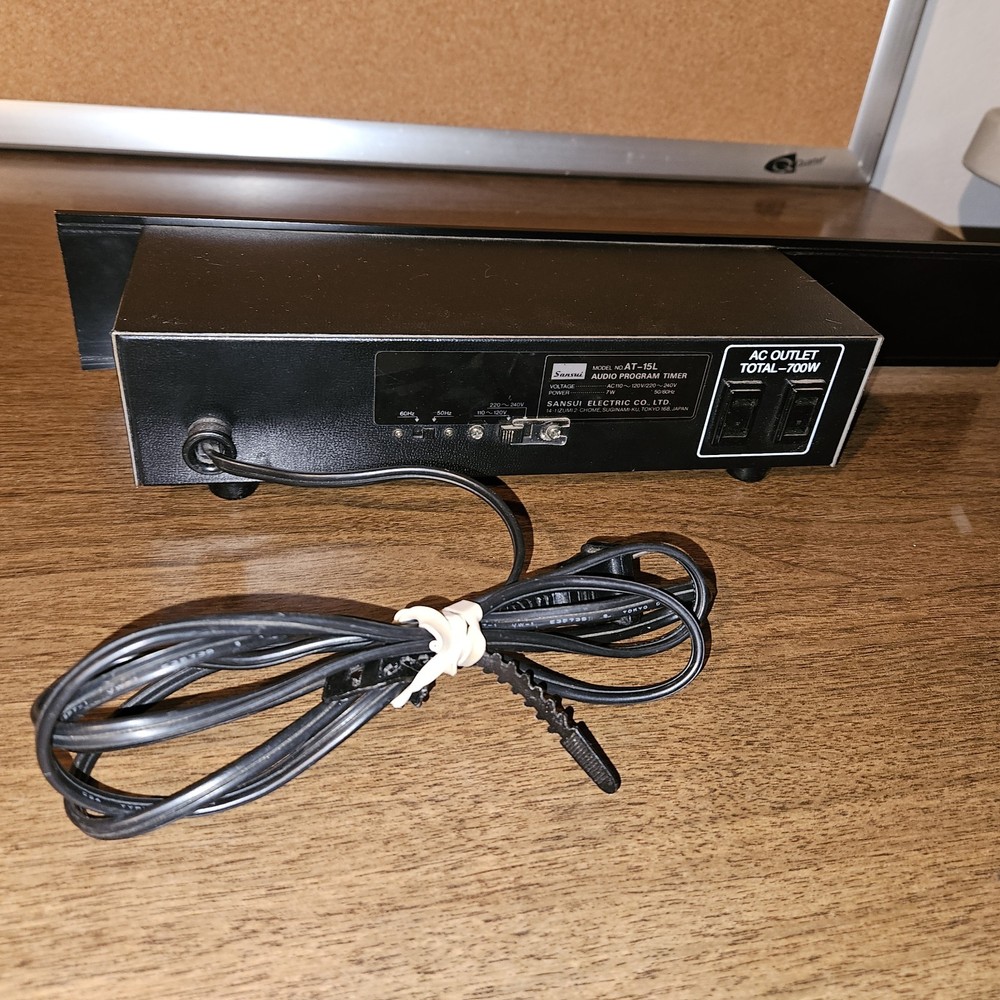 Sansui AT-15L - Digital Audio Program System Timer - Vintage Stereo Equipment