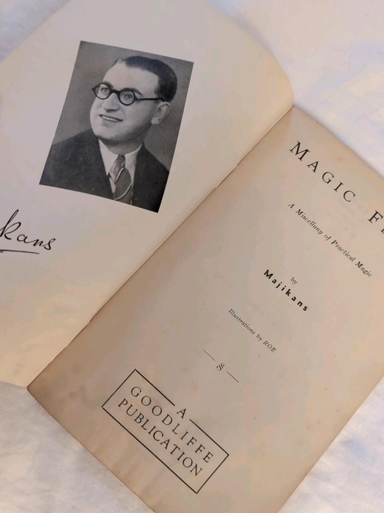 Magic Feats Booklet By Majikans GoodLiffe Pub 1948