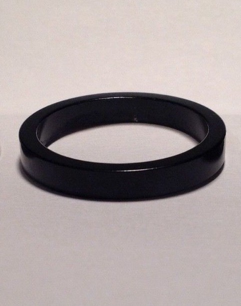 1 1/8 headset spacer aluminum-black-10mm
