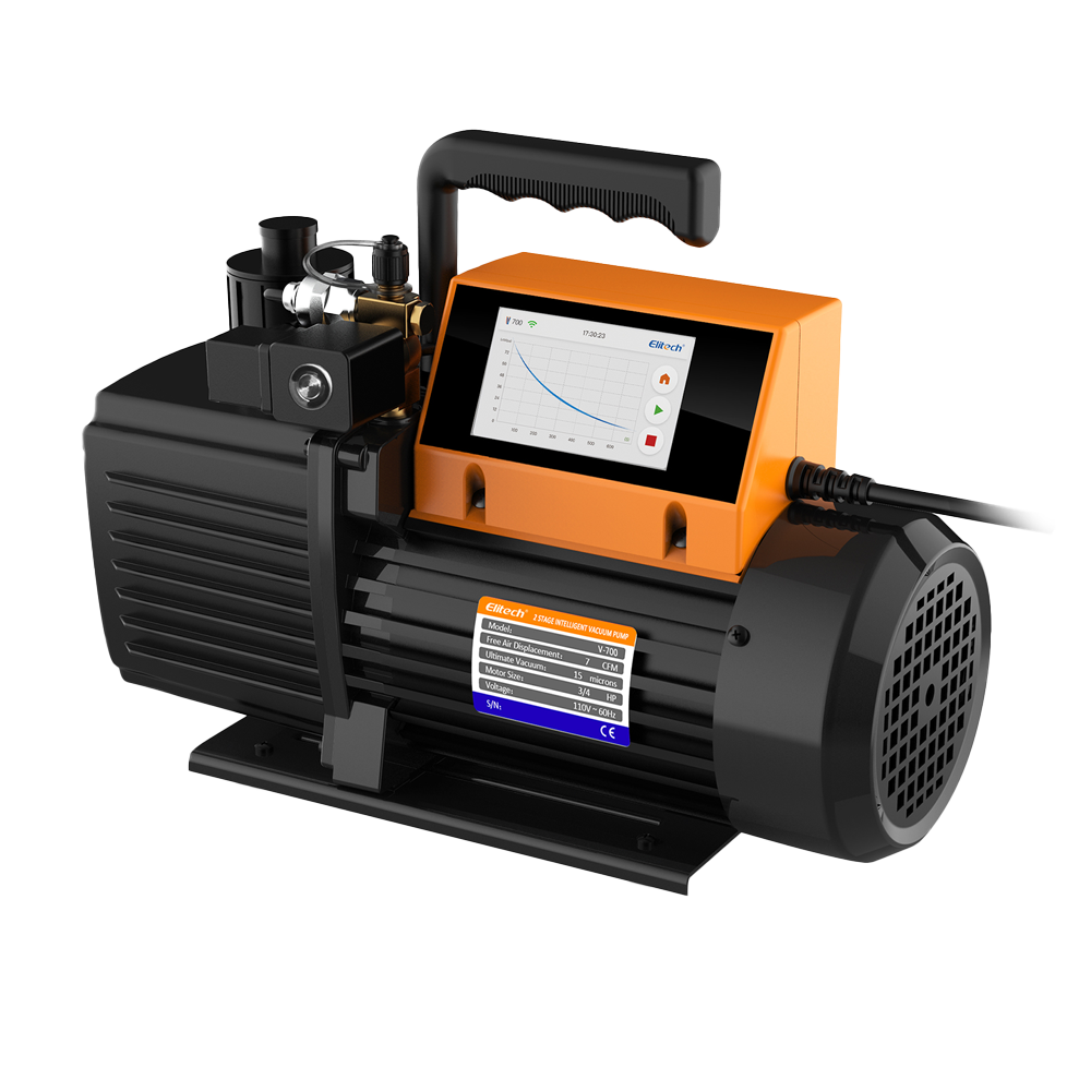 Elitech V700 HVAC Vacuum Pump 7CFM With Touch Screen