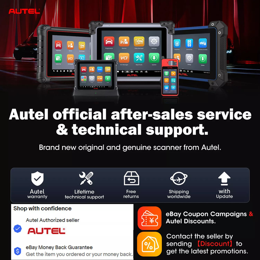 Autel MaxiSYS Ultra S2 Diagnostic Scanner VCMI2 Programming Coding, 48+ Service