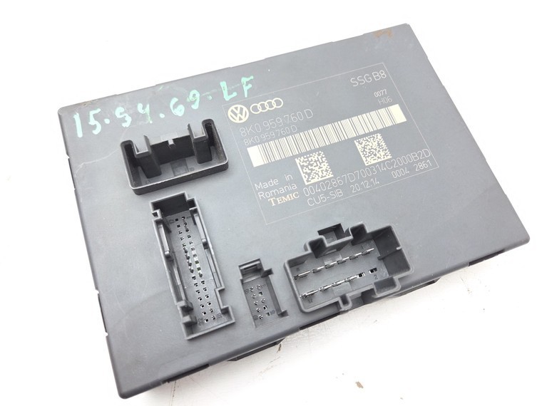 2009-2016 AUDI A4 A5 - Front LEFT Power SEAT Control Module 8K0959760D