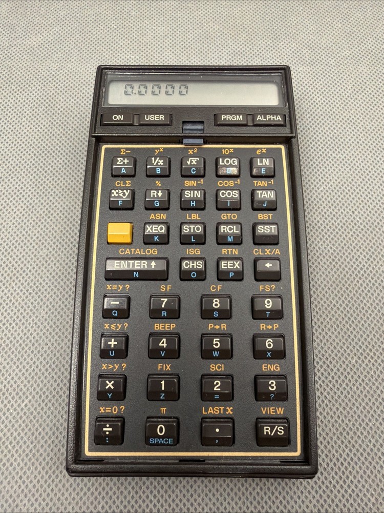 HP-41CX Calculator, Half Nut Version, Excellent Condition