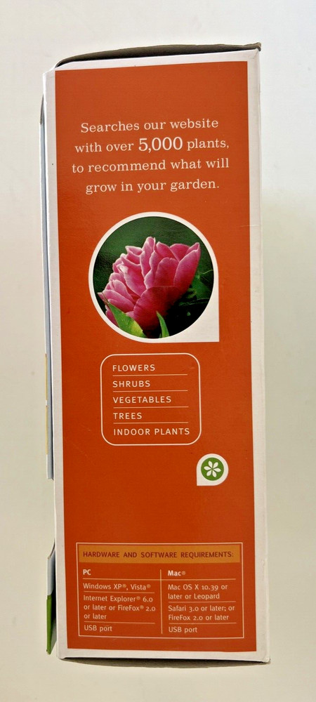 NEW Easy Bloom Plant Sensor Measures pH, Sunlight, Temperature PC or Mac EASY Us
