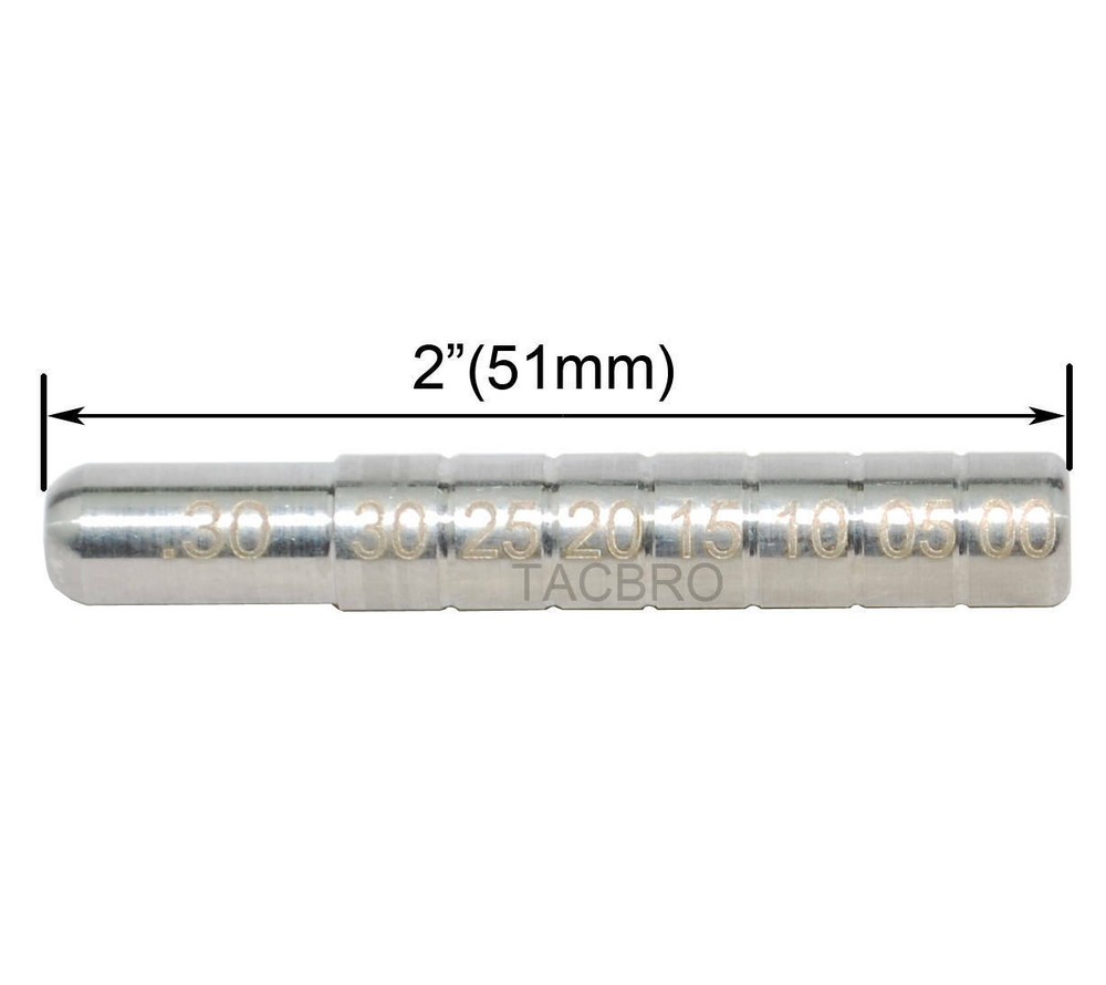 .30 Caliber Muzzle Wear Gauge Gage M1 Gunsmithing Tool