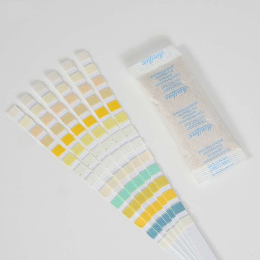 1Box 14-in-1 Urinalysis Test Strips 14 Parameter PH Test Strips for Leukocytes