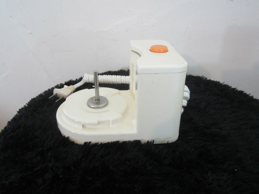 Vintage Black & Decker Replacement Motor Base Only HC-20 White Tested Working