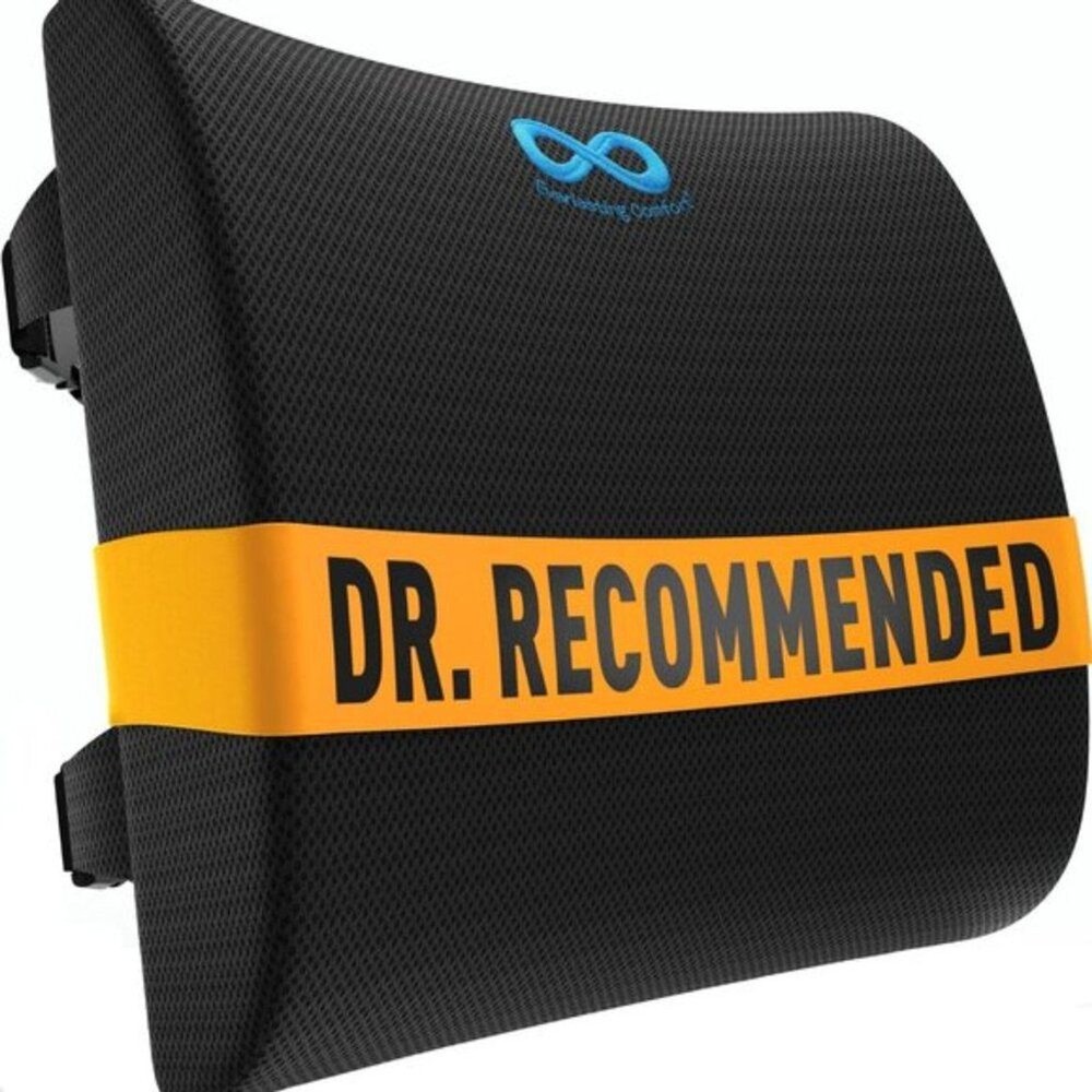 Memory Foam Back Lumbar Cushion Everlasting Comfort