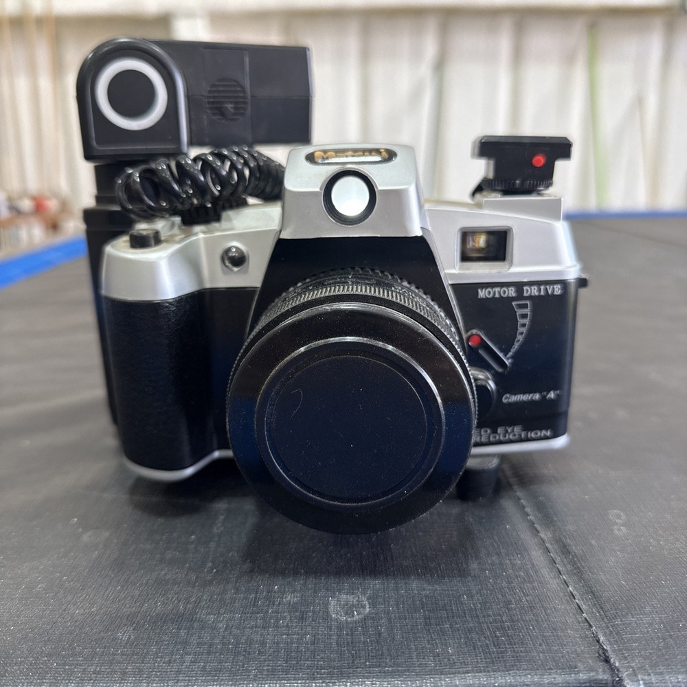 Matsui 35mm Film Camera With External Adjustable Flash