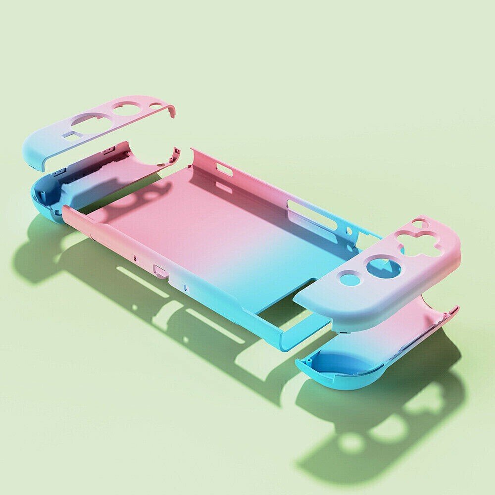 Protective Back Cover Pastel Shell for Nintendo Switch Joy-Con Console Hard Case