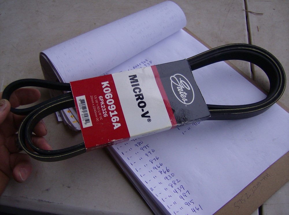 GATES K060916A SERPENTINE BELT