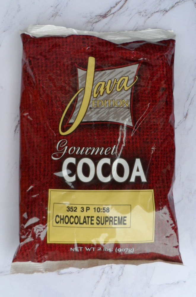 Java Edition Gourmet COCOA Chocolate Supreme 2 Lb