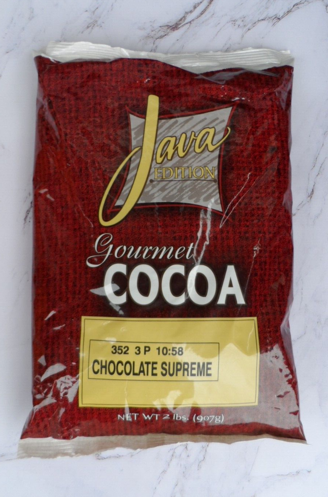 Java Edition Gourmet COCOA Chocolate Supreme 2 Lb
