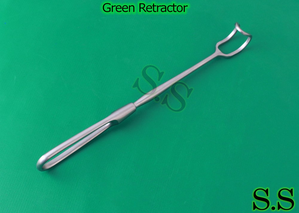 Green Retractor 8.50" (21.6 cm)
