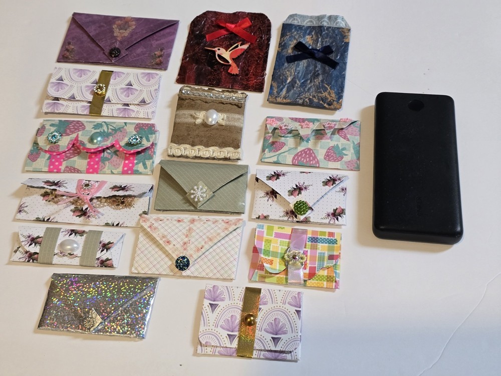 Handmade Envelopes Lot of 15