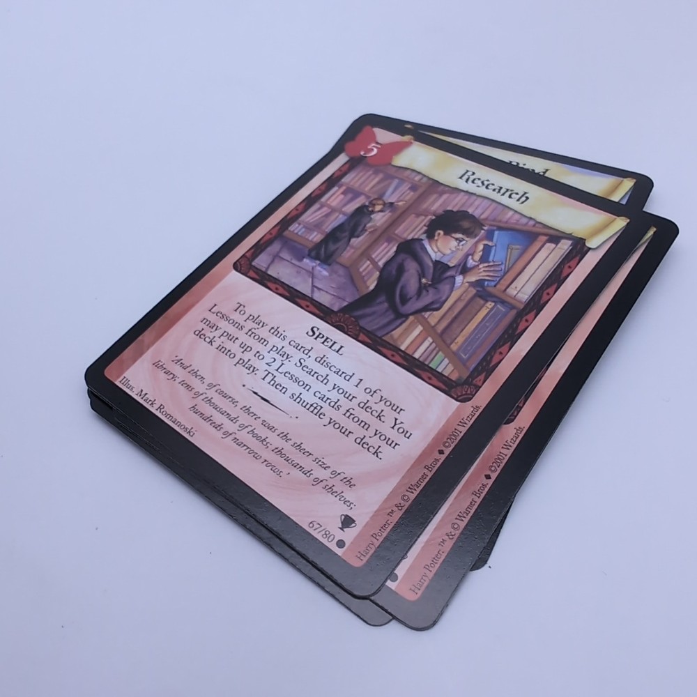 FULL COMMON SET: Harry Potter TCG QUIDDITCH CUP SET