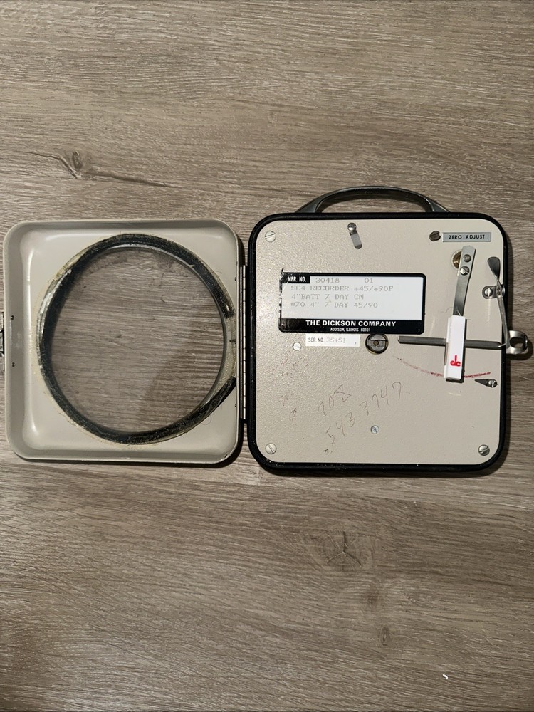 Vintage Dickson - Model SC4 - Temperature Recorder