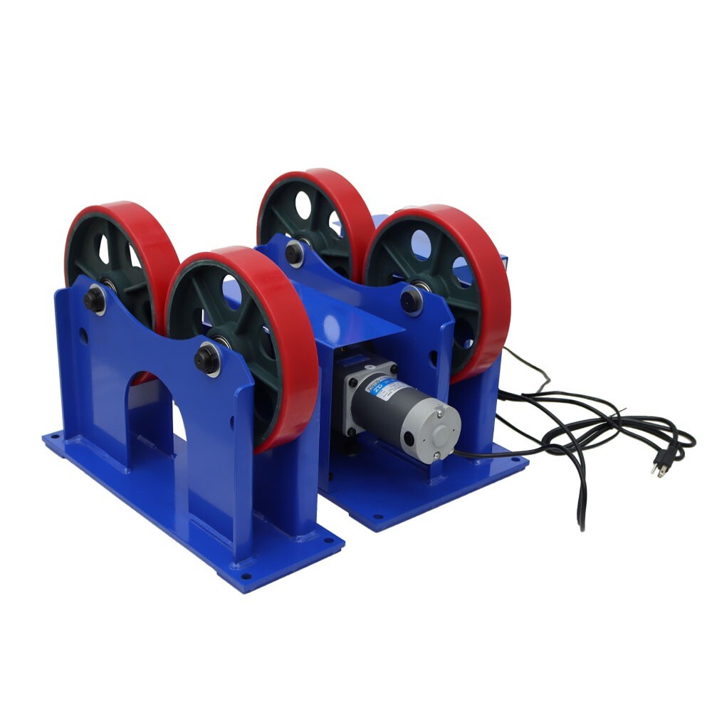 110V 2200LB Digital Welding Turning Rolls Welding Roller Rack with Control Box