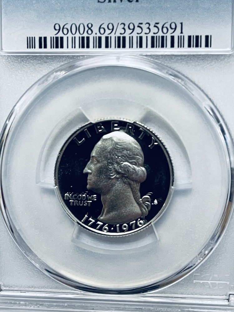 1976-S Washington Quarter Silver PCGS PR69DCAM