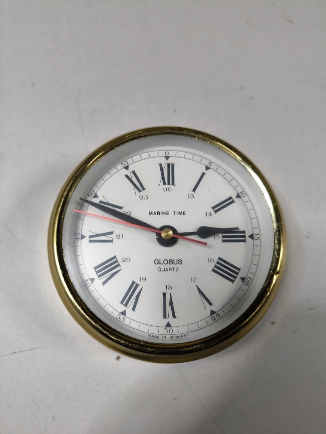 Marine Time Quartz Clock - Used, Working
