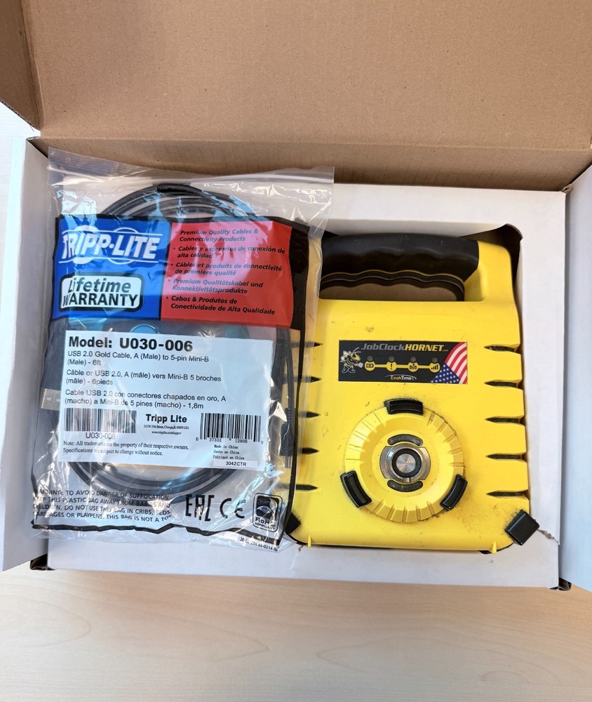 ExakTime Hornet JobClock – Construction Time Clock System