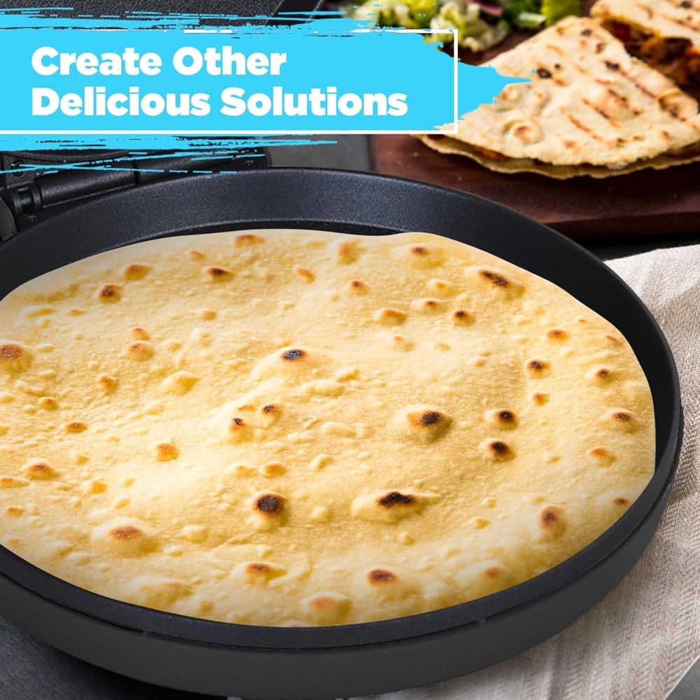 Countertop Pizza Maker 12 inch Pizzas Machine Newly improved Cool-touch Handle