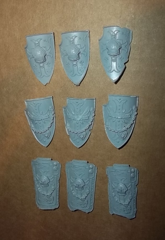 Scibor Big Templar Shields x 9