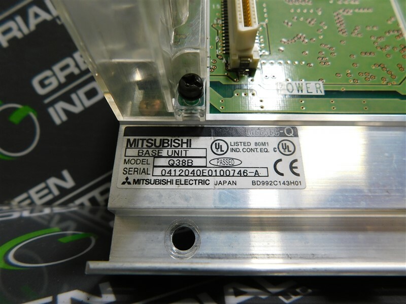 USED Mitsubishi Melsec-Q Q38B Base Unit